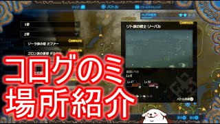 コログのミ 場所 リト族の戦士 リーバル【ゼルダ無双 災厄の黙示録】