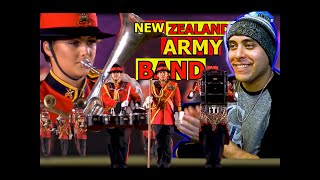 U.S. Soldier Reaction : NEXT LEVEL!  New Zealand Army Band Live Greatest Performance of All Time