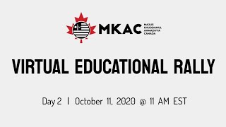 Day 2 | National Virtual Educational Rally 2020 | Majlis Khuddamul Ahmadiyya Canada