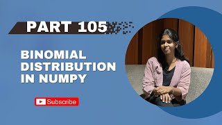 Part 105: Binomial Distribution in NumPy | Python Tutorial 🎯