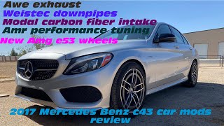 Mercedes Benz Amg c43 modification review