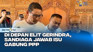 Di Depan Elite Gerindra, Sandiaga Klaim Tegak Lurus dengan Perintah Prabowo