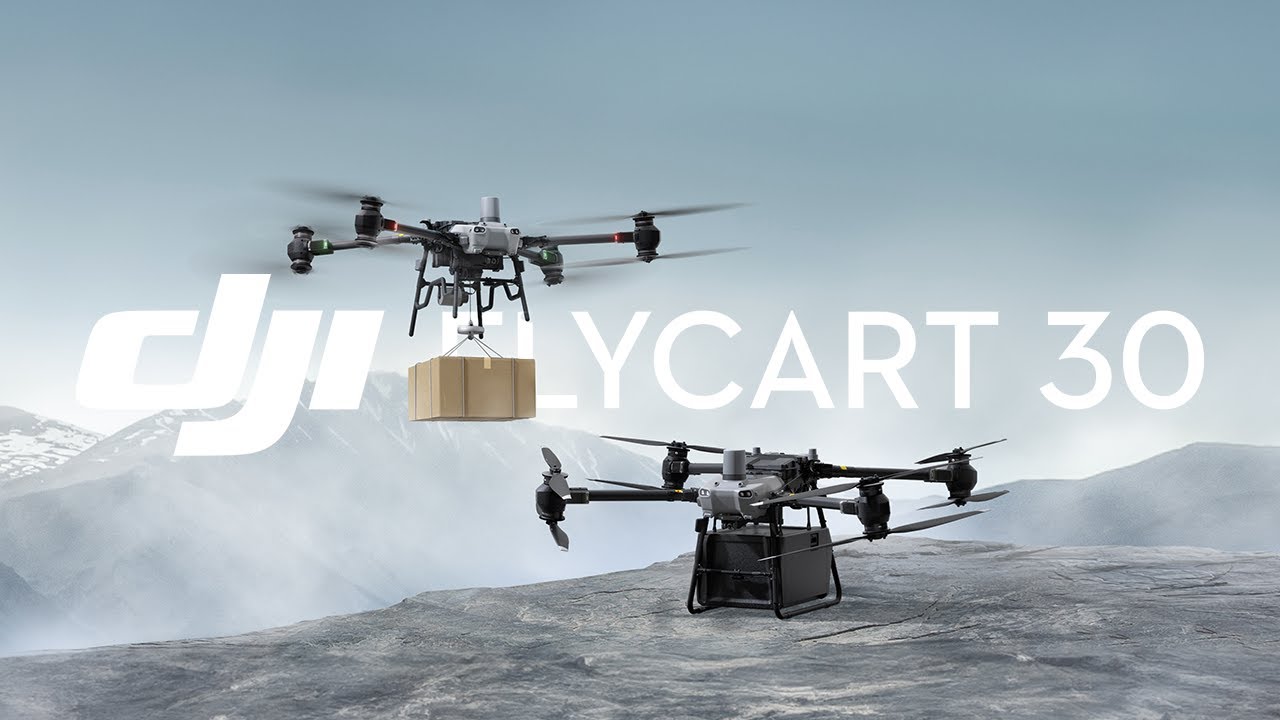 Dji Flycart 30 Drone Delivers Goods To Hard To Reach Locations