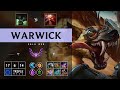 Warwick Mid vs Gragas: Triple Kill, Godlike - EUW Master Patch 14.15