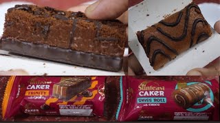 Sunfeast Caker Trinity with Choco and Sunfeast Caker Swiss Roll with Choco Review