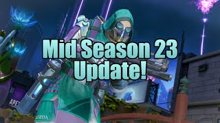 Season 23 Mid Season Update! Loba and Mirage Meta?! Charge Rifle Meta?! New Attachments?!