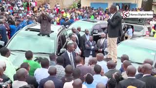 'RAIS USIPOSHIKA RAILA HATA WEWE HATUKUELEWI!' MAARA MP TELLS RUTO FACE TO FACE!!