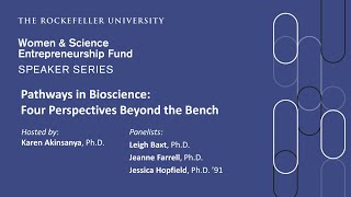 Pathways in Bioscience: Four Perspectives Beyond the Bench