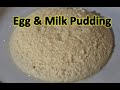 Egg & Milk Pudding | Easy Pudding Recipe | Easy Dessert Recipe