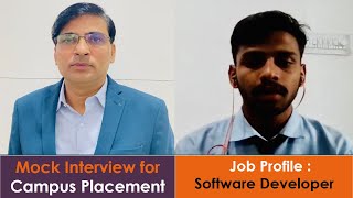 Mock Interview Software Engineers for Freshers I Campus Interview I Arvind Singh Pemawat