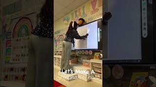Let’s make a Anchor Chart! ❤️ #teacher #prek #prepschool #teacherlife #teacherhacks