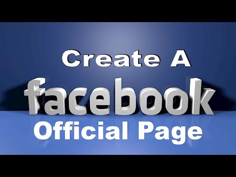 Create A Facebook Official Page Create A Facebook Official Page