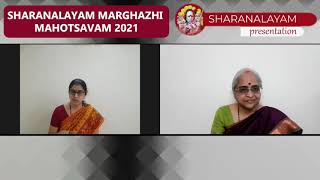 Sharanalayam Marghazhi Mahotsavam 2021 - An inititative