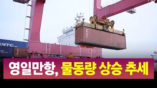 포항 영일만항, 코로나 불구 물동량 상승 추세/ 안동MBC