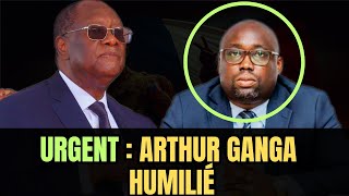 LE PROFESSEUR ARTHUR BANGA HUMILIÉ