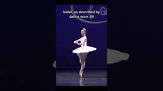 Jill from DANCE MOMS “ballet is difficult”🩰 #dancemoms #ballet #pointe