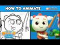 Ollie and Friends | How to Animate Ollie and Friends 🎨 | @mediacorpokto