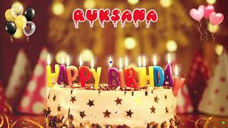 RUKSANA Happy Birthday Song – Happy Birthday To You
