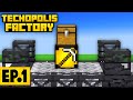 Minecraft Techopolis 2 | A NEW FACTORY AUTOMATION PACK! #1 [Modded Questing Factory]