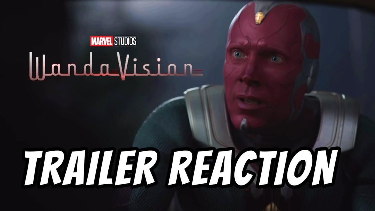 Wandavision Official Trailer Reaction Youtube