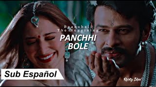 Panchhi Bole | Baahubali: The Beginning - Prabhas, Tamannaah [Sub Español/Pronunciación Hindi]