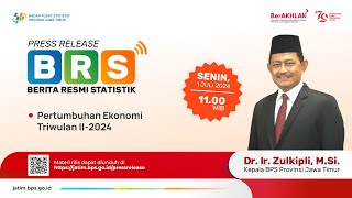 BERITA RESMI STATISTIK PROVINSI JAWA TIMUR, 5 AGUSTUS 2024