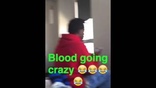 Hoolagang Blood acting a ass in LA