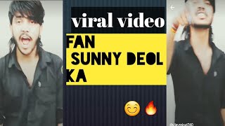 Fan Sunny Deol Ka || New WhatsApp Status || Vinu Gaur || New Haryanvi Song WhatsApp Status 2019