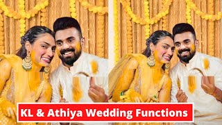 KL Rahul And Athiya Shetty Haldi Ceremony Video | KL Rahul And Athiya Shetty Wedding  Full Video