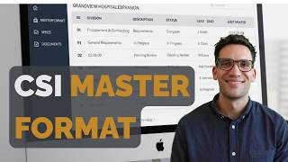 CSI Master Format - Explained