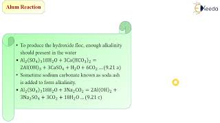 Types of Coagulants- Coagulation and Flocculation - Environmental Engineering 1