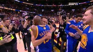 2015 NBA Finals - Golden State Warriors vs. Cleveland Cavaliers - Closing moments