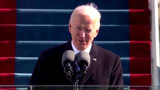 Joe Biden sworn in, calls for unity in inauguration speech