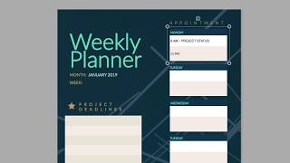 Schedule Maker | Schedule Builder | Schedule Templates