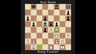 Bobby Fischer vs Paul Keres | Zurich SUI (1959)