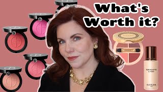 Reviewing New Makeup | What's Worth It? 🌺 Giorgio Armani blushes 🌺 Guerlain foundation 🌺 Gucci