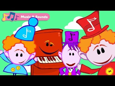 Classical Music for Babies with The Notekins 50 Min Compilation Learn Musical Instruments Sounds