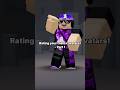 Rating your roblox avatars! - Part 1 #shorts #roblox #ratingavatars