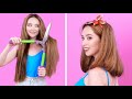 32 GENIALE HAAR-HACKS UND TRICKS || FRISUR-GEHEIMNISSE, DIE GELD SPAREN 💇‍♀️