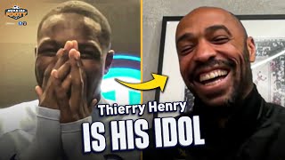 Thierry Henry SURPRISES Inter's Marcus Thuram in wholesome interview! | Morning
