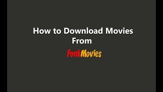 How to download movies from funkmovies