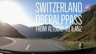 Oberalppass - from Altdorf to Ilanz - Beautiful Switzerland 4k