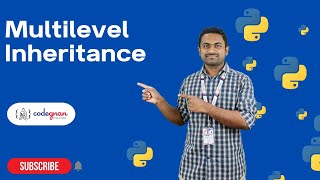 Multilevel Inheritance in Python | Python Tutorials - 2022 | Codegnan