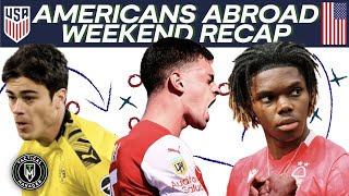 Gio Reyna OUT till 2022 | Alex Mighten Commits to the USMNT? | Soñora Scores a GOLAZO | USMNT Abroad