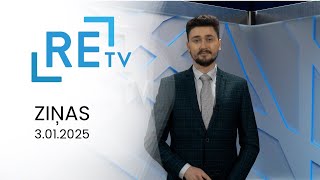 ReTV Ziņas 21.00 (03.01.2025.)