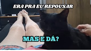 OLHA O TAMANHO DO MEU PÉ! TODO DIA TEM COISA PRA FAZER! GATO, CACHORRO PRA CUIDAR... Casa da Rê