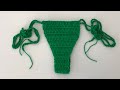 Crochet bikini bottom (Tutorial) beginners friendly