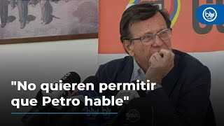 Presidente de la CUT: "No quieren permitir que Petro hable"