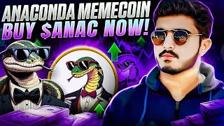 Welcome To ANAC Memesnake 🔥 Presale Live Next Big Thing 🚀