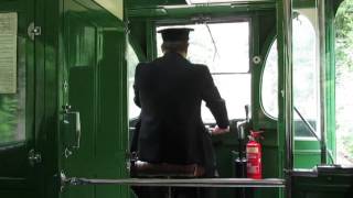 Bogie Steamliner Liverpool Corporation 869 at Crich Tramway Village